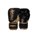 Poisonous Fangs Boxing Gloves Black Gold Pair