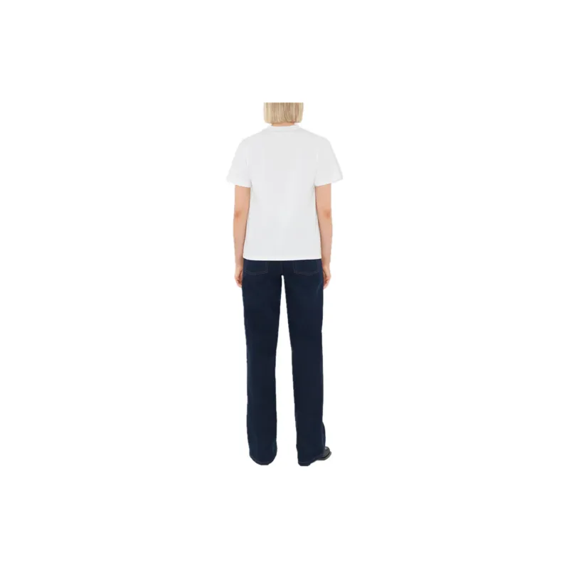 Burberry Logo Printed Crewneck T Shirt-3