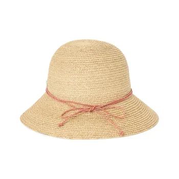 HELEN KAMINSKI Raffia Bucket Hats Women's Light Umber
