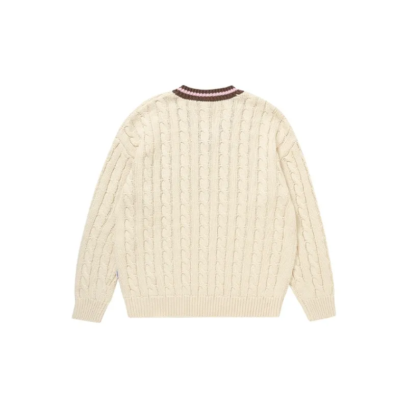 Candymade Haus Knitwear Unisex White-1