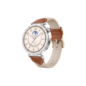 Watchbond Compatible With Huawei Watch GT5 Huawei Compatibility Watch Band All Genuine Leather Material