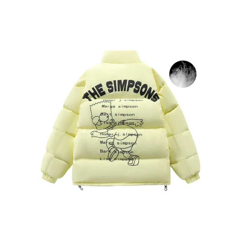 The Simpsons Down Jacket Coat Unisex-16