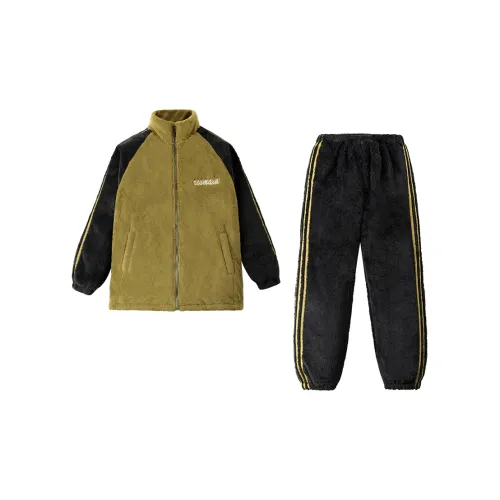QINZUIMAO Pajama Set Women's Deep Sprout Green