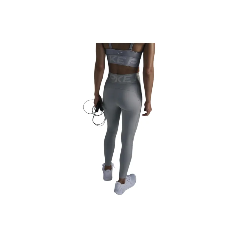Nike ProDri-Fit Sculpt Leggings Women's Light Smoke Gray/White-2