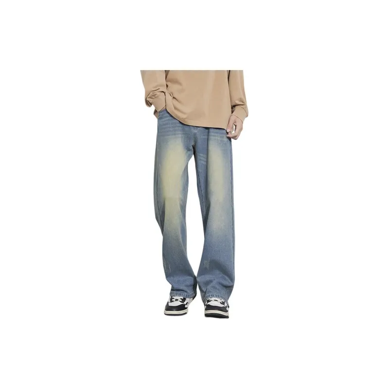IJRJ Jeans Unisex Vintage Blue-6