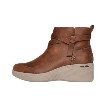 Skechers Pier Lite Ankle Boots Women's Brown