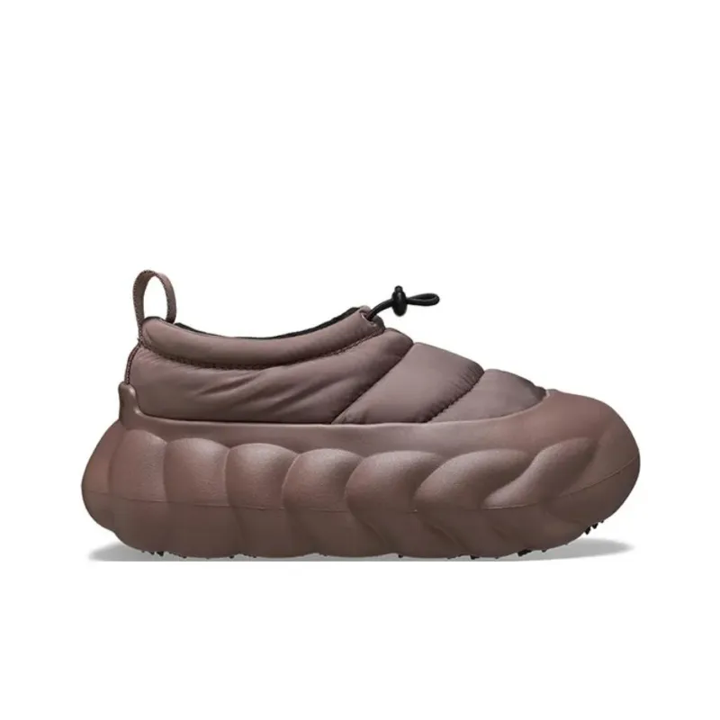 Crocs Overpuff Shorty Truffle-1