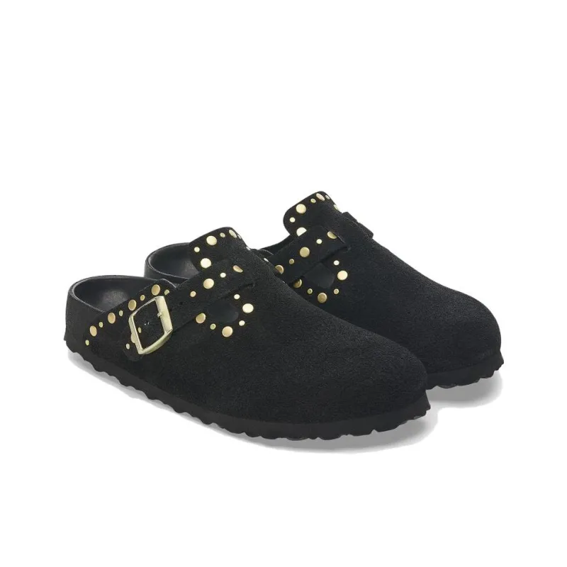 Birkenstock Boston Rivet Border Mules-2