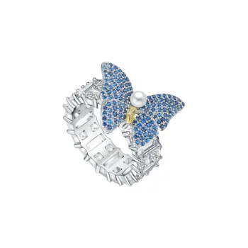 BABYBEI 925 Sterling Silver Shell Pearl Rings Women's