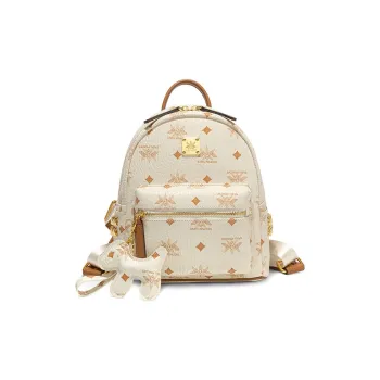 CLEVER& KETCH PU Backpack Medium Size Women's Brown/Black