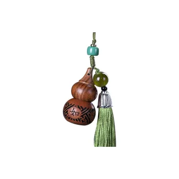 Red All Year Round Padauk Pendants Unisex