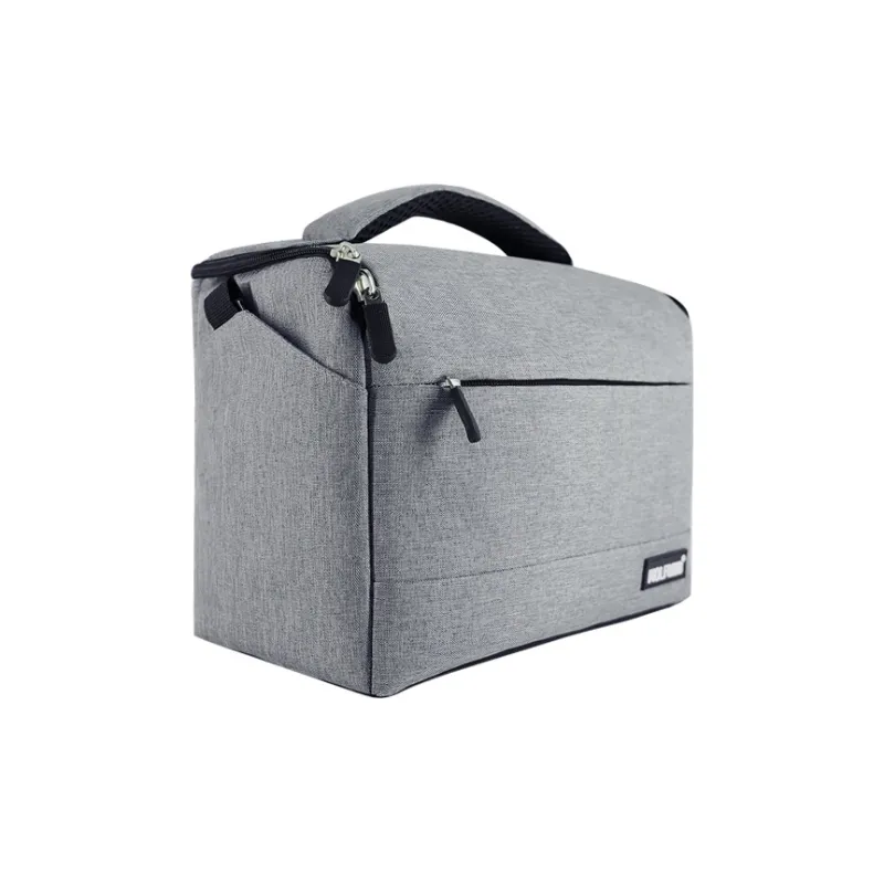 WOLFGANG Micro SLR Camera Bag DF026 Waterproof Canvas Oil Skin Bag Compatible With Canon, Nikon, Etc.-3