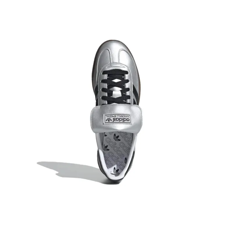 Adidas Handball Spezial Silver Metallic Core Black-4