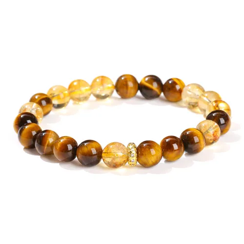 YANFEI Tiger's Eye Stone Bracelets Unisex