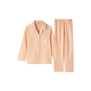 MB Pajama Set Women's Apricot Yellow