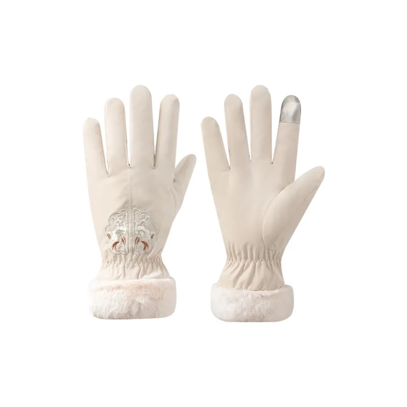 YUZHAOLIN Polyester Gloves Women's-0