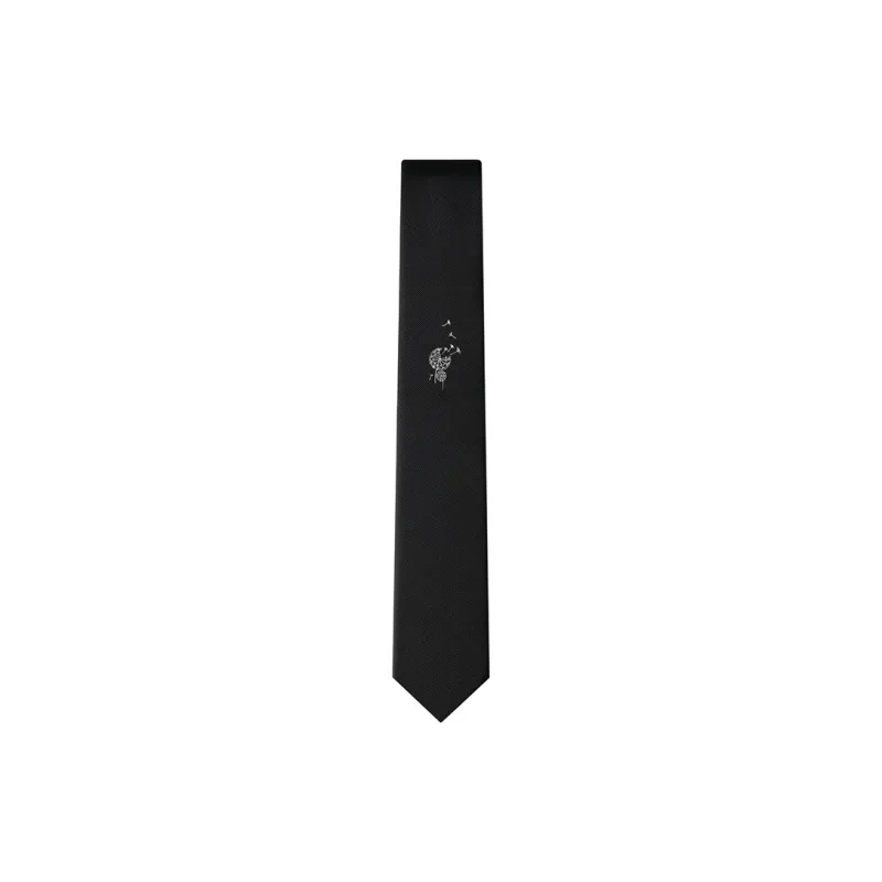 WILLIAM MILTON Mulberry Silk Ties Men's Black Silk High End Accessories Formal Wear Business Box-2