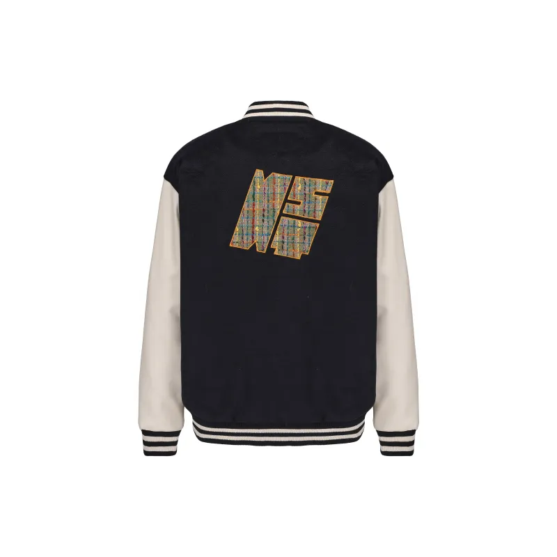 NSTNEW START Baseball Jacket Unisex Navy Blue-1