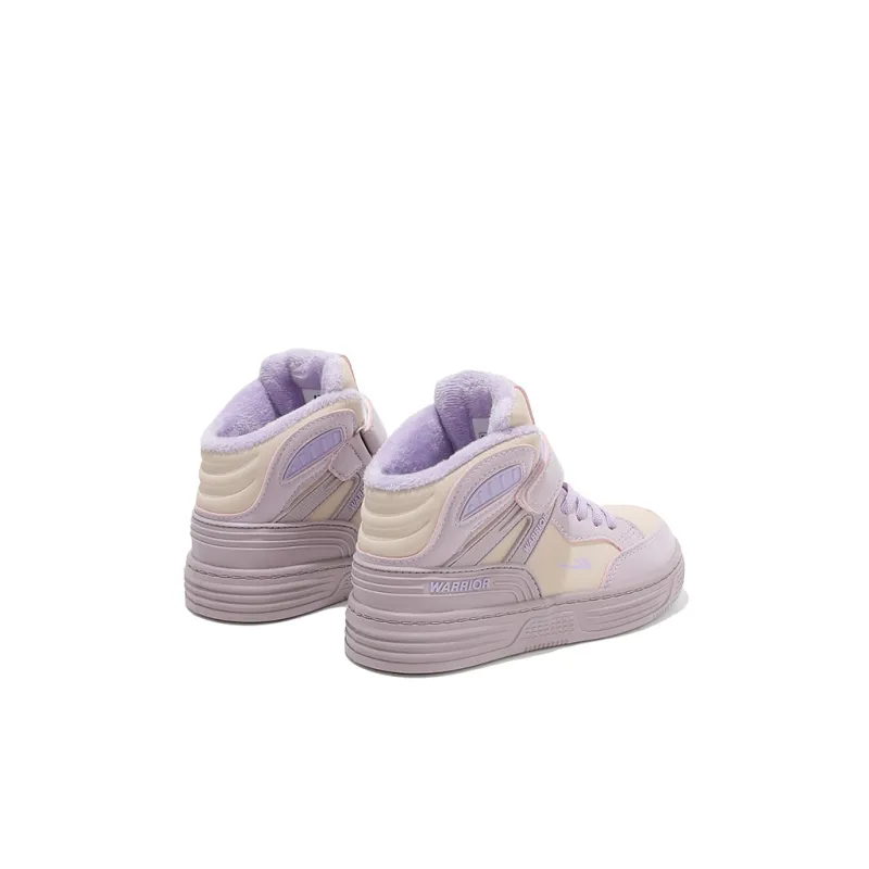 Warrior Anti Slip Wear Resistant Breathable Warm High Top Kids Lifestyle Shoes Kids'-4