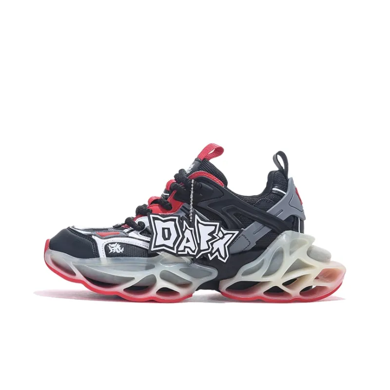 DAFK Support Height Increase Low Top Casual Running Shoes Men's-5