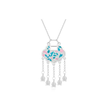 Huaying 925 Sterling Silver, Sterling Silver 990 Necklaces Women's