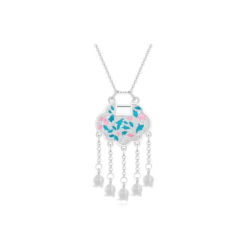 Huaying 925 Sterling Silver, Sterling Silver 990 Necklaces Women's-0