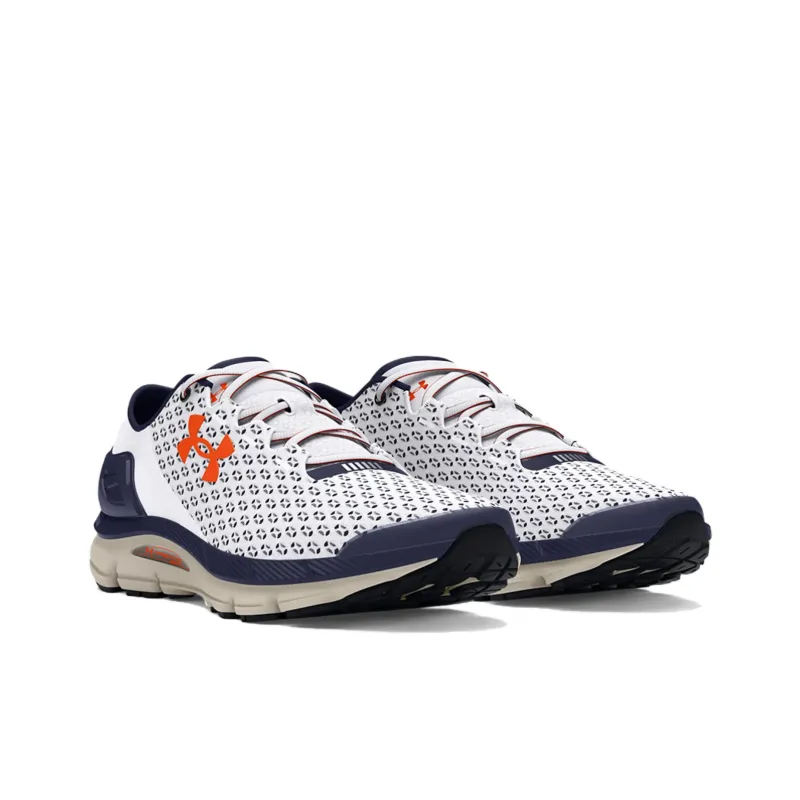 Under Armour Speedform Gemini Anti Slip Wear Resistant Low Top Casual Running Shoes Unisex White-2