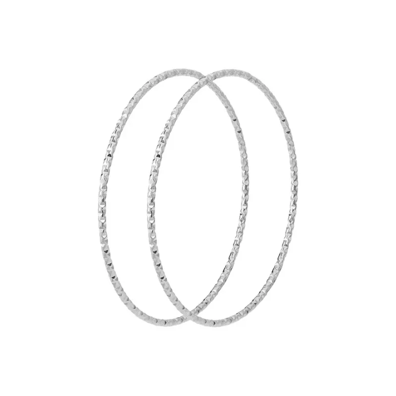 NATURALLYJOJO Titanium Steel Bangles Women's Gold/Silver-0