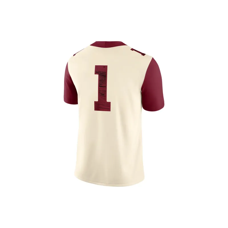 Jordan Oklahoma Sooners Men's Nike Dri FIT College Game Jersey-1