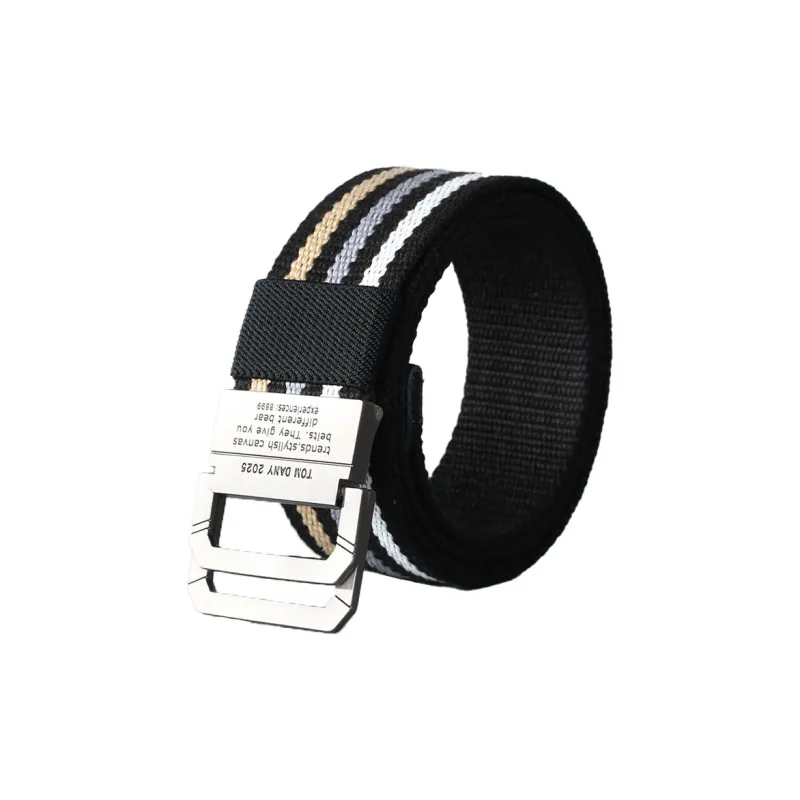 YUZHAOLIN Canvas Belt Unisex Width 3.5cm-0