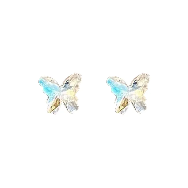 Welcome To The Treasure Alloy Zircon Stud Earrings Unisex-8