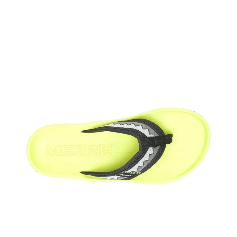 MERRELL Hut Ultra Abrasion-Resistant Slip-Resistant Flip Flops Men's Black-3