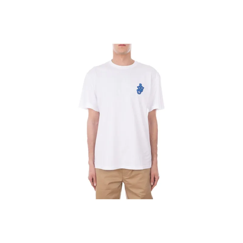 JW Anderson Logo Embroidered Crewneck T Shirt-2