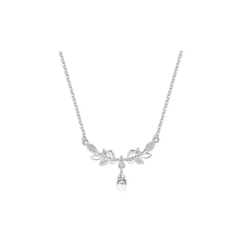 TIANJUE S925 Silver Necklaces Unisex-0