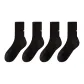 4 Pack (4 Pairs Black)