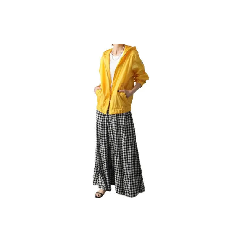 Moncler SS22 Jackets Coats Women's Yellow-3