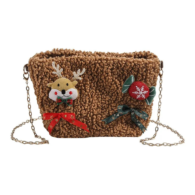 RKM Fleece Cell Phone Pouch, Cute Shoulder Bag, Crossbody Bag Women's Multicolor-0