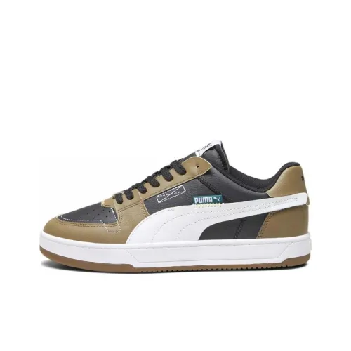 PUMA Anti Slip Wear Resistant Low Top Skateboard Shoes Men's Brown