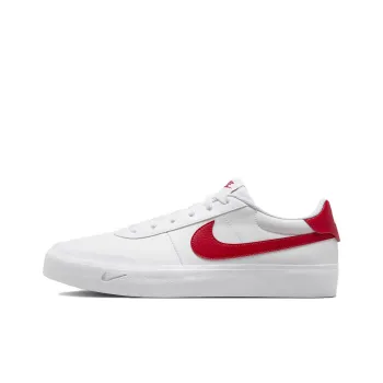 Nike Court Shot White Photon Dust Wolf Grey University Red