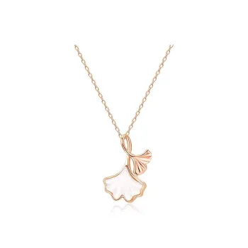 Lockstarfy S925 Silver White Mother Of Pearl Necklaces Women's