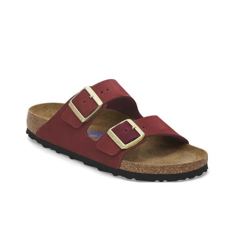 Birkenstock EVA Slip-Resistant Slide Slippers Women's Deep Red Regular-1