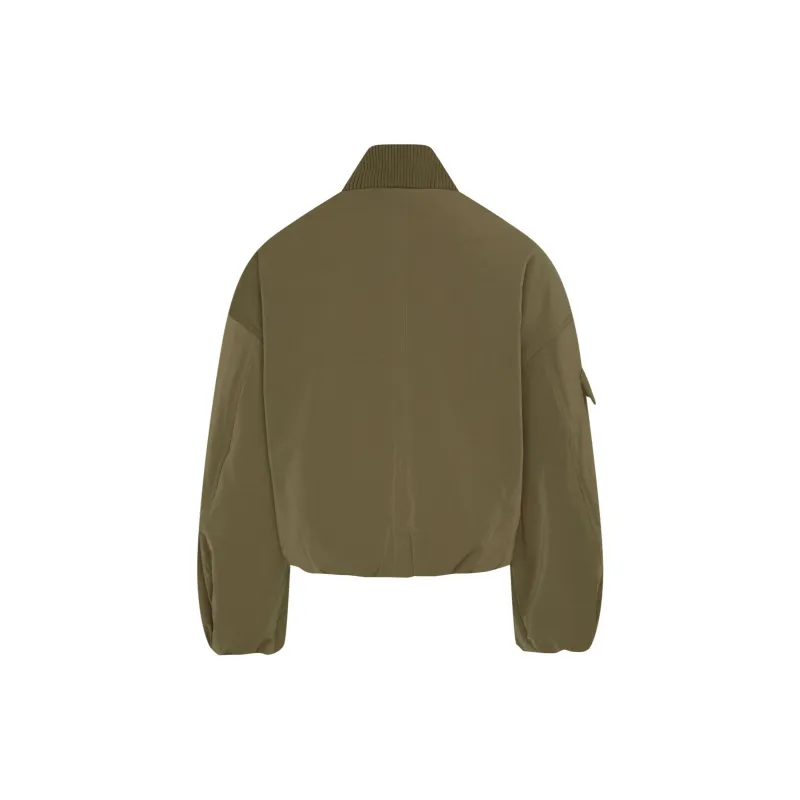 GANNI Jackets Coats Women's Green-1