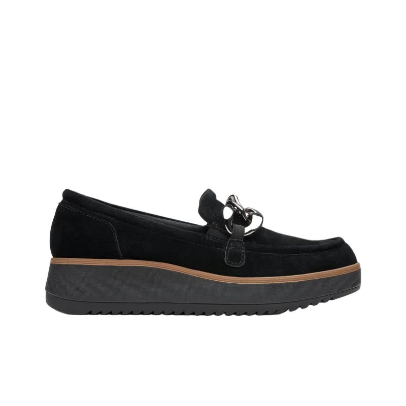 Clarks Zylah May Loafers Women's Black-1