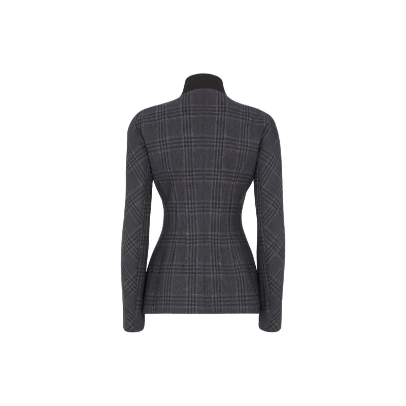 FENDI Checked Tailored Blazer-1