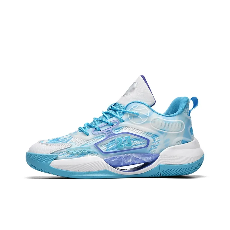 Kuding Cushioning Wear-Resistant Mid-Top Basketball Shoes Unisex-4
