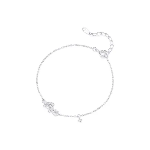 Love Link S925 Silver Bracelets Women's