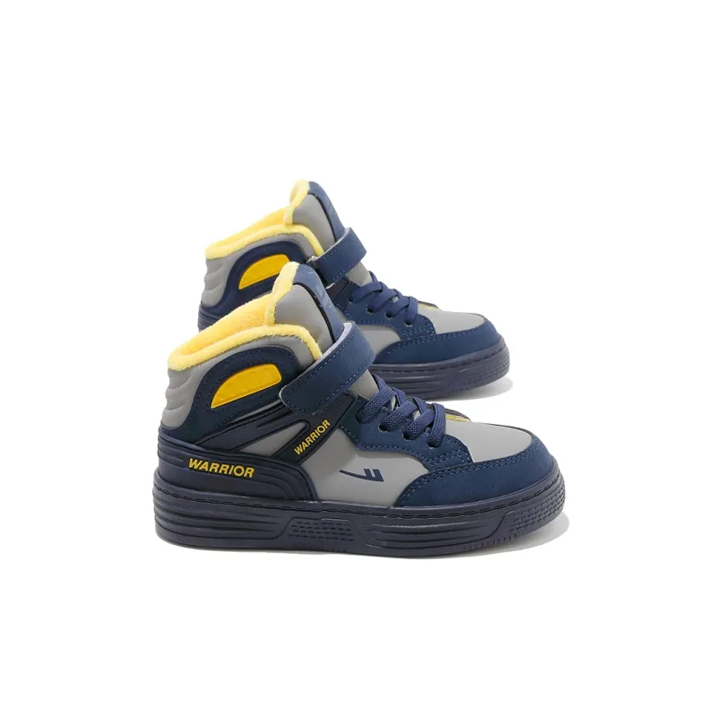 Warrior Anti Slip Wear Resistant Breathable Warm High Top Kids Lifestyle Shoes Kids'-6