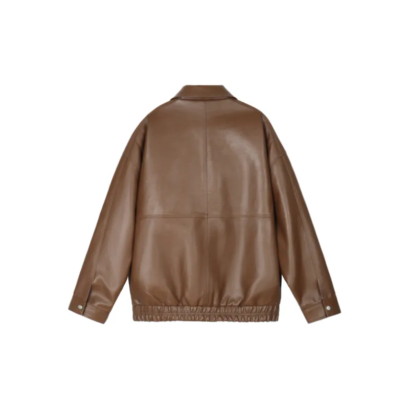 WILD LEADER Leather Jacket Unisex-6