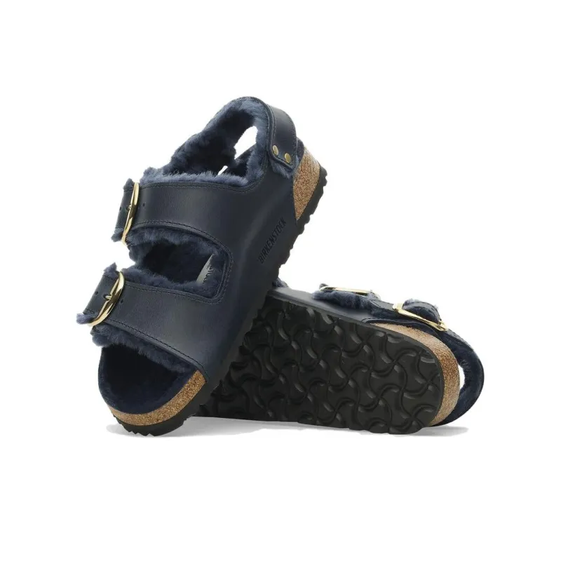 Birkenstock Milano Series Strap Sandals Women's Dark Blue Regular-5