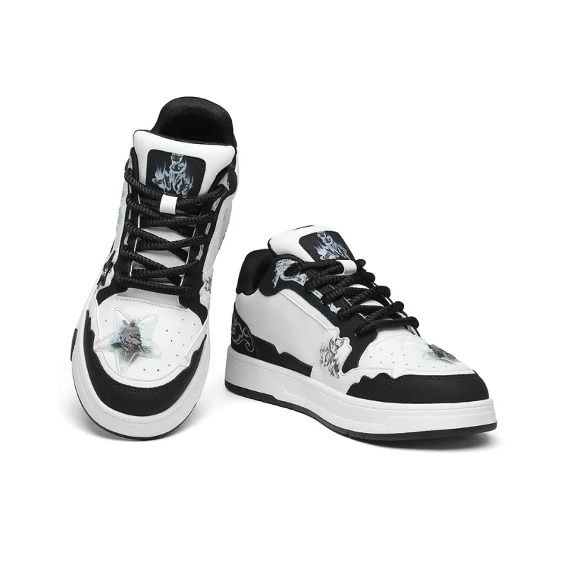 Tonlion Lightweight And Breathable Low-Top Skateboard Shoes Unisex-5